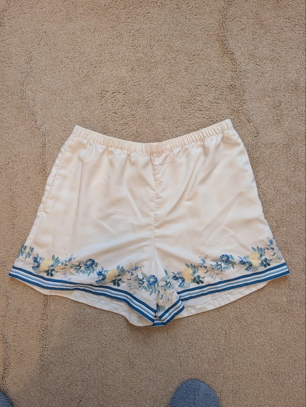 Abercrombie Floral Fabric Shorts